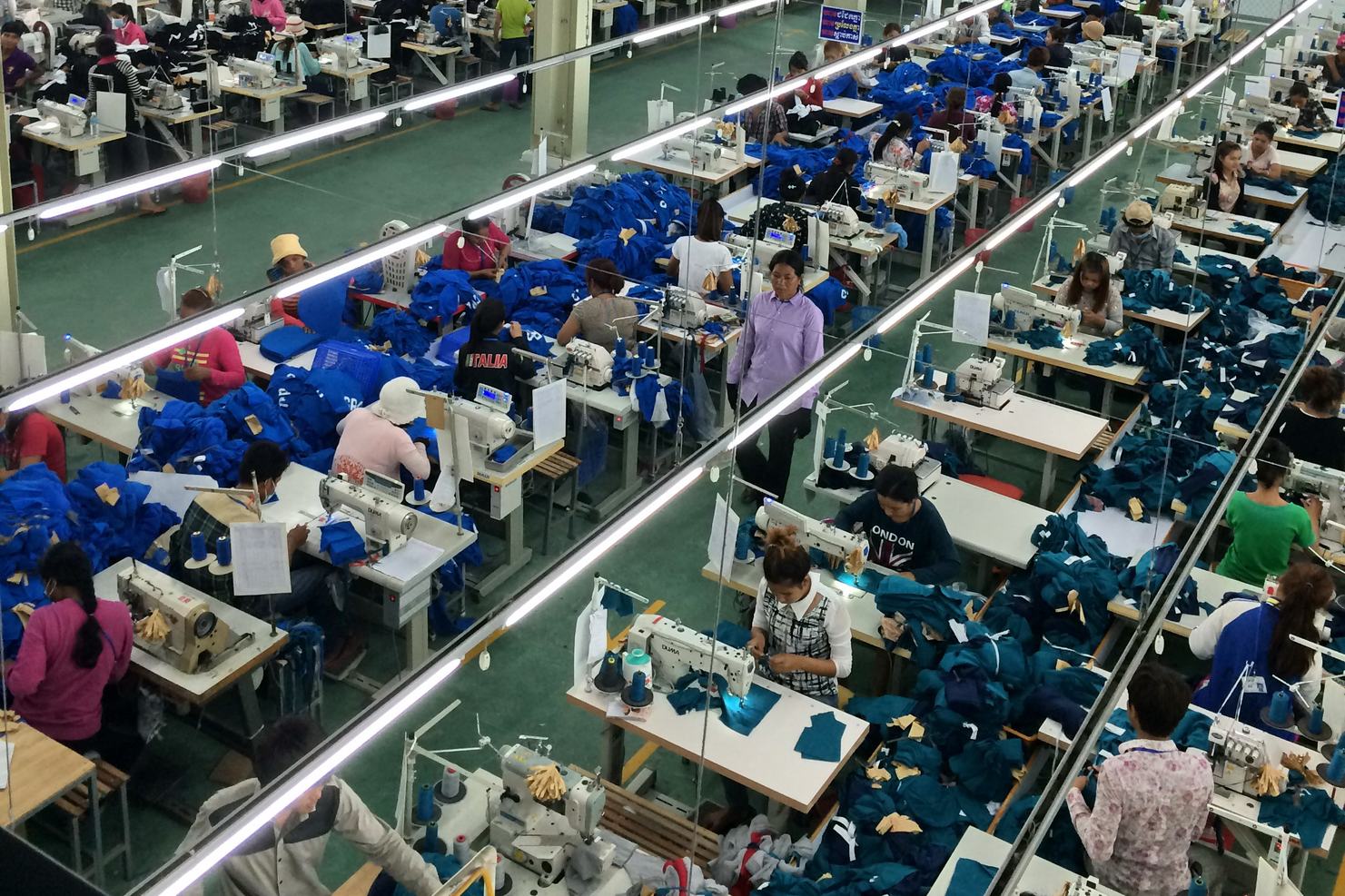 Cambodia Factory Interior 3