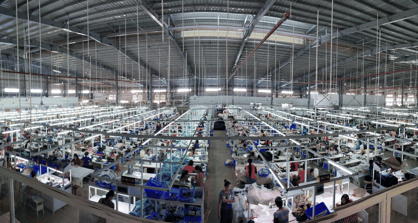 Myanmar Factory Interior 1